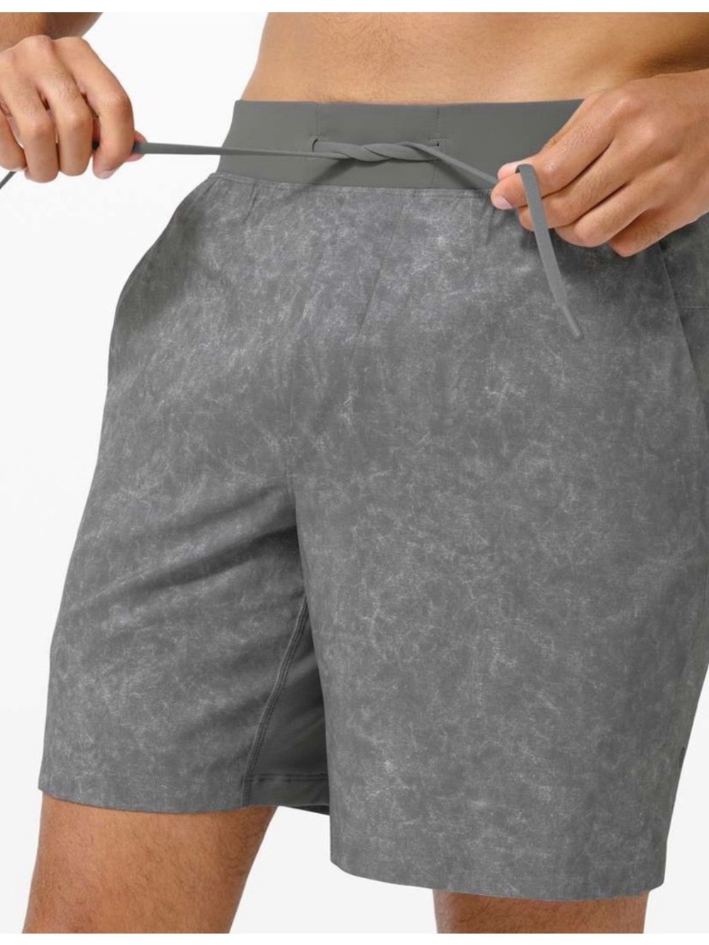 lululemon athletica T.H.E. Short 7" Linerless Gray Size Medium